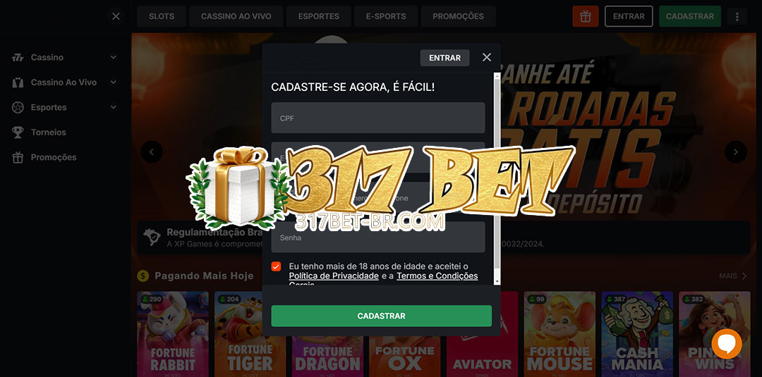 317 bet registrar